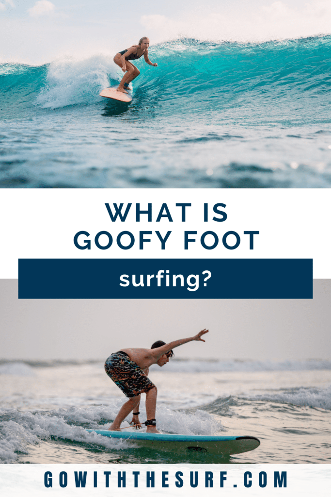 Goofy Foot Surfing Pin 1